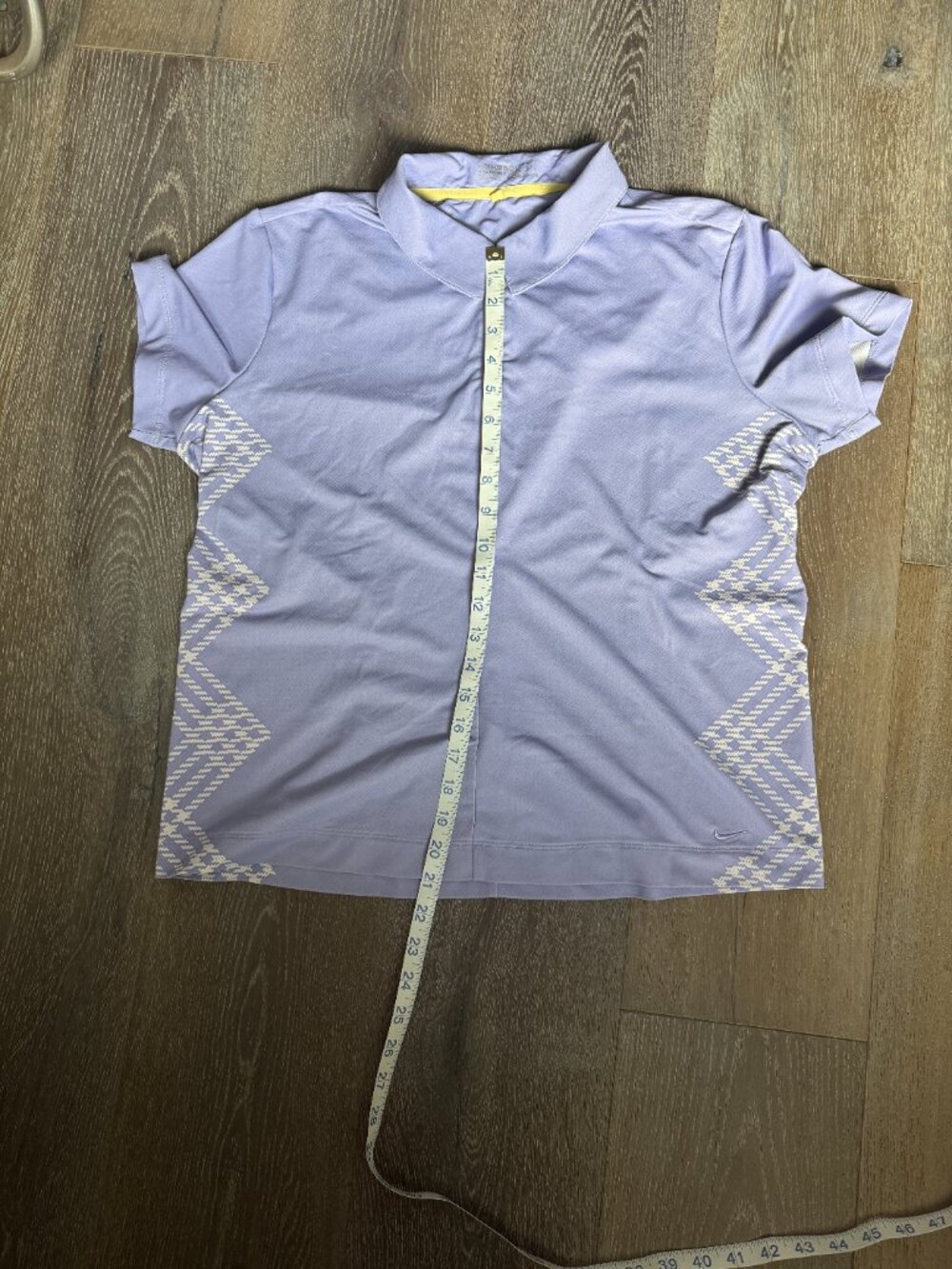 Nike Women's Purple Dry Fit Golf Polo Shirt: L - Picture 15 of 16